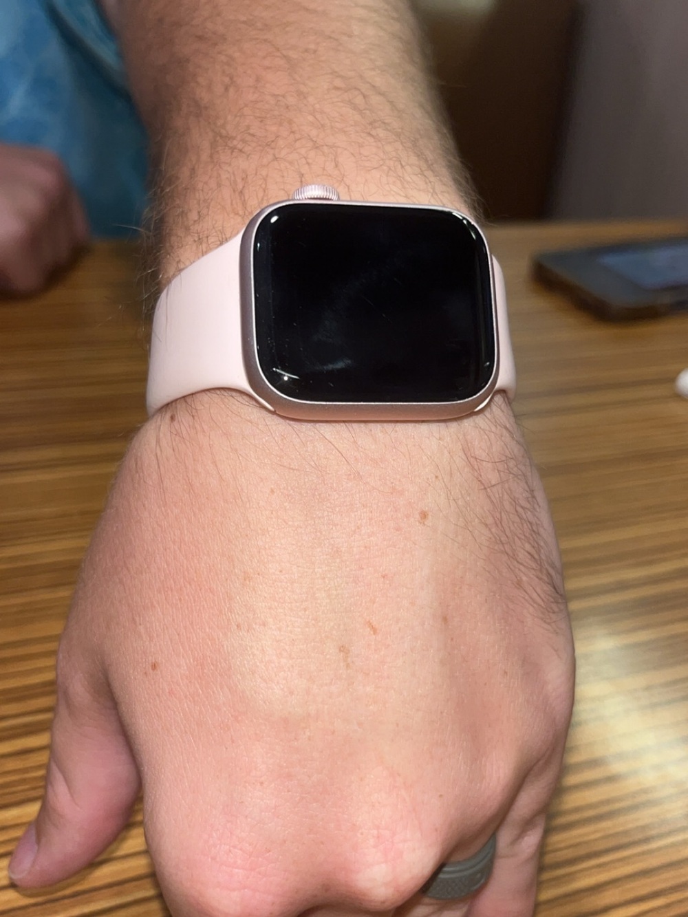 Pink Smart Fitness Watch - Apple